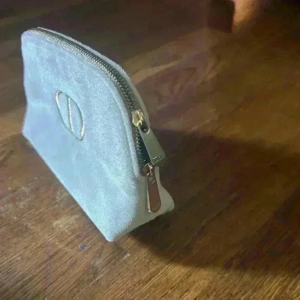 Christian Dior Cream Velvet Make Up Bag!‎